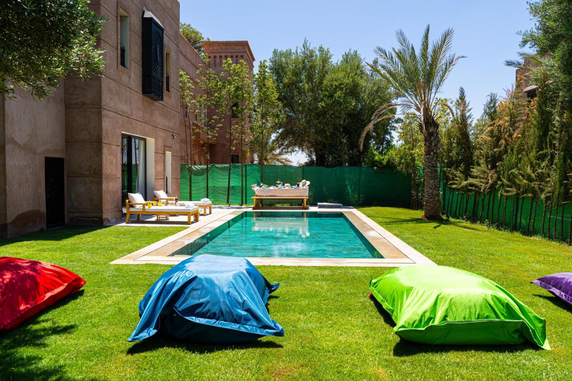 Villa Oasis Private Pool Secure Complex Marrákes Kültér fotó
